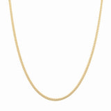 10K Yellow Gold Cuban Link Men's Chain 24"