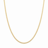 10K Yellow Gold Cuban Link Chain 24"