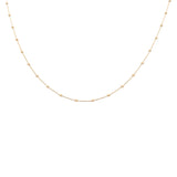 14K  Yellow Gold  Bead Chain 16"