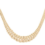 10K Yellow Gold Princess Graduate Women's Necklace