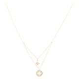 14K Yellow Gold Double Fashion Women's Necklace