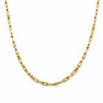 Yellow Gold 14K Italian Link Necklace 18"