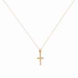10k Yellow Gold Cross Necklaces 18"