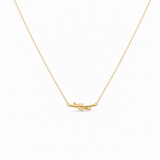 14k Yellow Gold Fashion Necklace 18"