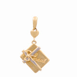 14K Yellow Gold Gift Present  Pendant