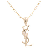 14K Yellow Gold Figure Pendant
