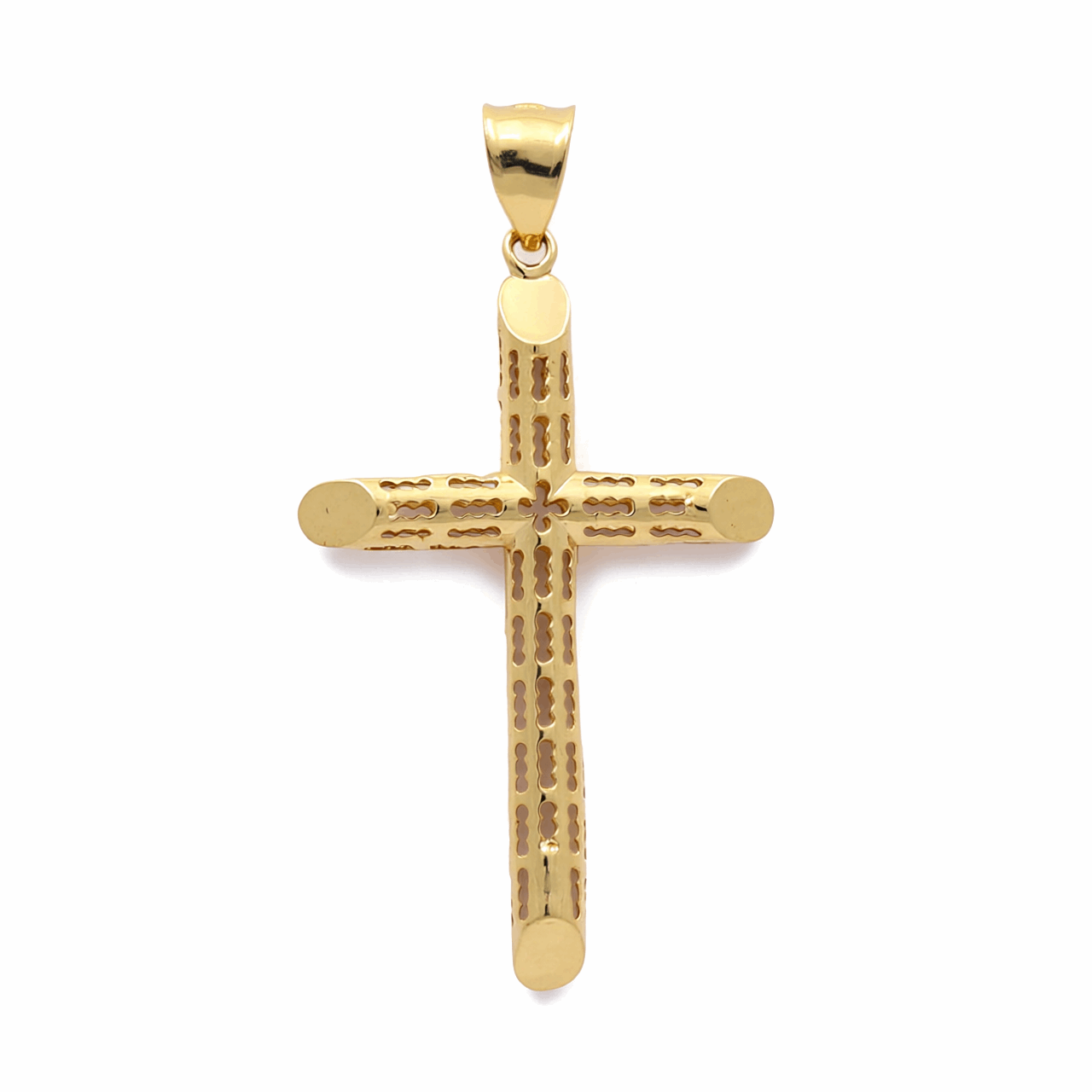 14K Yellow  Gold Cross Pendant