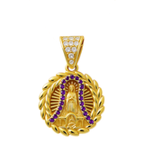 10K Yellow Gold San Lazaro Unisex Pendant