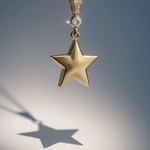 14K Yellow Gold Star Pendant