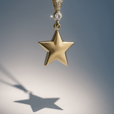 14K Yellow Gold Star Pendant