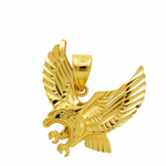 10K Yellow Gold Eagle Pendant