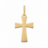 14K Yellow Gold Cross Pendant