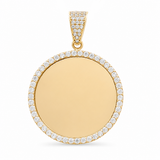 10K Yellow Gold Medals Pendant