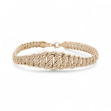 10K Yellow Gold Princess Women's Bracelet