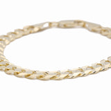 14K Yellow Gold Curb Bracelet