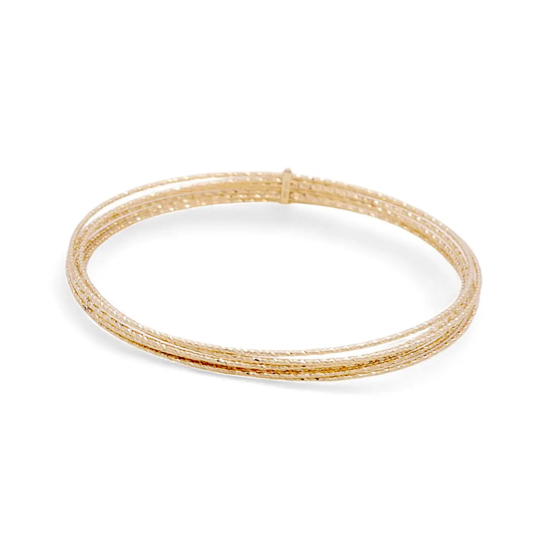 14K Gold Fashion  Women's Bracelet Miral Jewelry