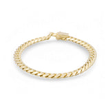 10K  Yellow Gold Cuban Link Bracelet