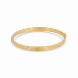 14K  Yellow Gold Bangle Women's Bracelet