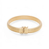 14K  Yellow Gold Snake Bracelet