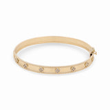 14K  Yellow Gold Bangle Women's Bracelet