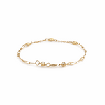 14K Yellow Gold Ancklet Bracelet
