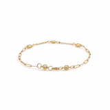 14K Yellow Gold Ancklet Bracelet