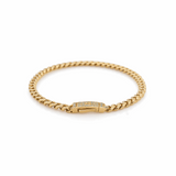 14K Yellow Gold Monaco Anklet Bracelet