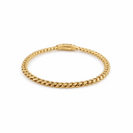 14K Yellow Gold Monaco Anklet Bracelet