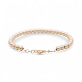 14K Yellow Gold Beads Women's Bracelet