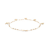 14K Yellow Gold Ankle Bracelet