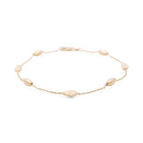 14K Yellow Gold Ankle Bracelet