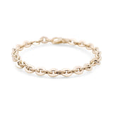 14K Yellow Gold Fancy Link Women's Bracelet