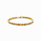 10K  Yellow Gold Fancy Link Women's Bracelet