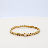 10K  Yellow Gold Fancy Link Women's Bracelet