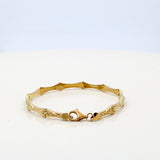 10K  Yellow Gold Fancy Link Women's Bracelet