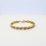 10K  Yellow Gold Fancy Link Women's Bracelet