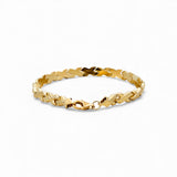 10K  Yellow Gold Fancy Link Women's Bracelet