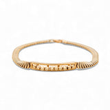 14K Yellow Gold  Fancy Link Women's Bracelet
