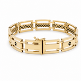 14K Yellow Gold Fancy Link Bracelet
