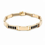 14K Yellow Gold Fancy Link Bracelet