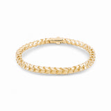 14K  Yellow Gold Fancy Link Bracelet
