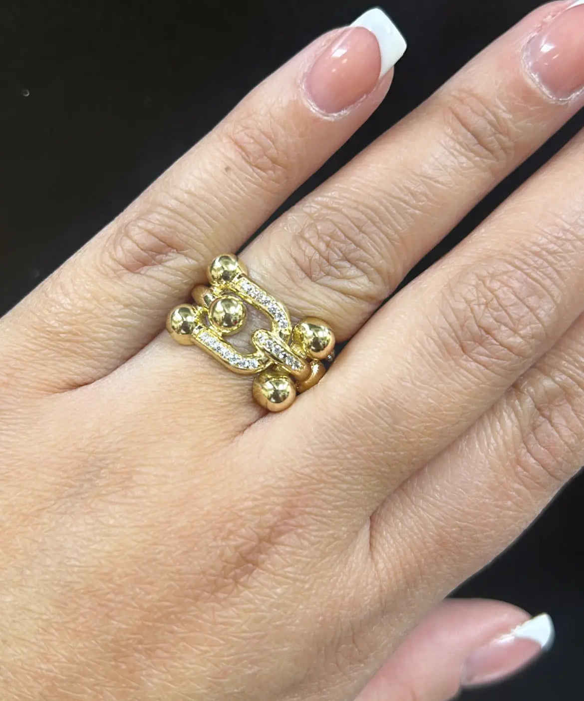 Women's Yellow Gold 14k Fashion Ring Miral Jewelry