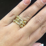 Women's Yellow Gold 14k Fashion Ring Miral Jewelry
