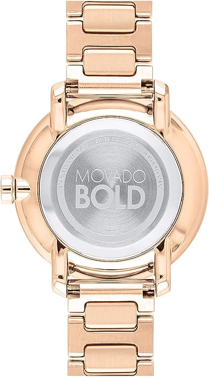 MOVADO Bold Analog Rose Gold Dial Women's