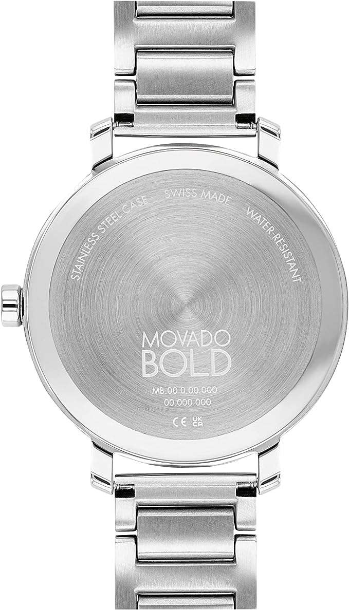 MOVADO Bold Evolution Women's Stainless Steel Case and Bracelet Color: Silver