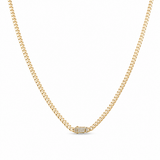 10K  Yellow Gold  Monaco Chain 20"