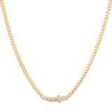 10K  Yellow Gold  Monaco Chain 16"