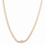 10K  Yellow Gold  Monaco Chain 24"