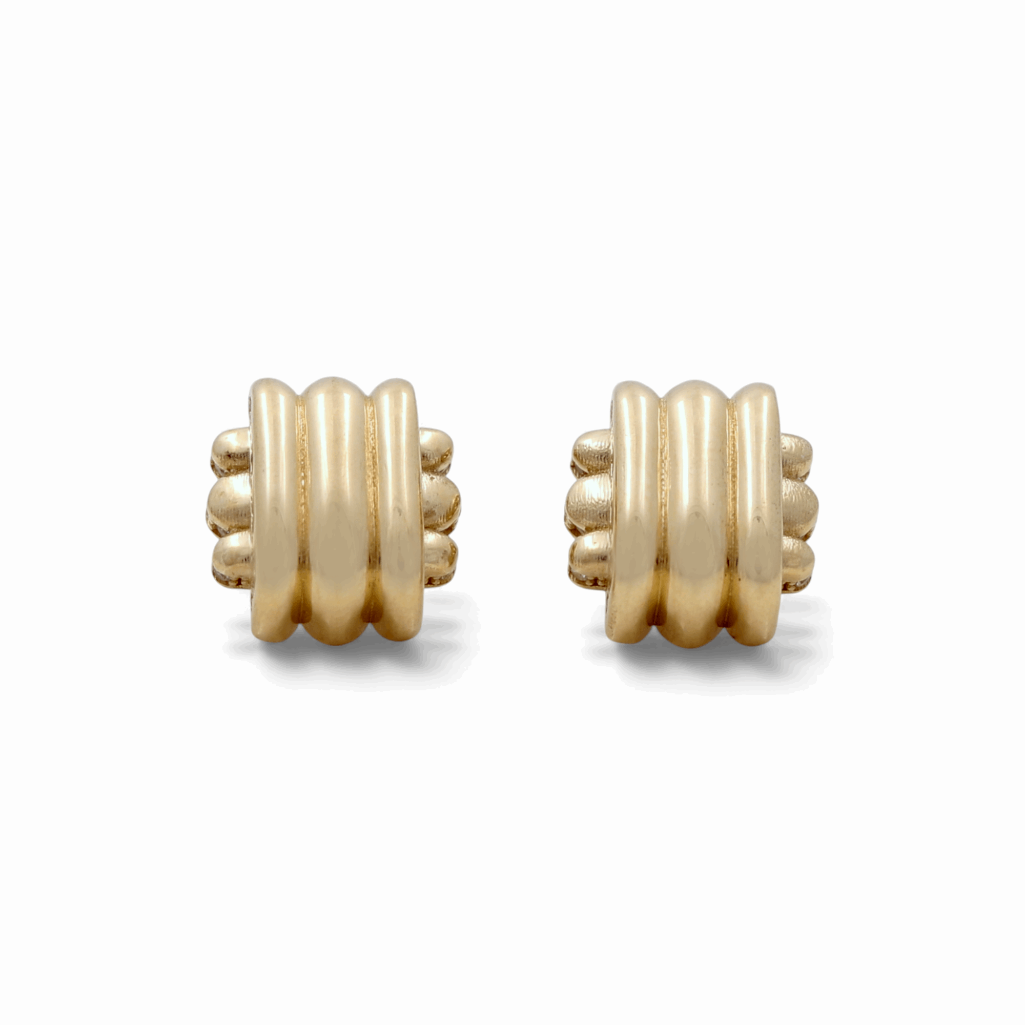 14K Yellow Gold Fashion Earrings