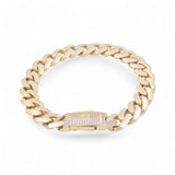 10K Yellow Gold Monaco Bracelet